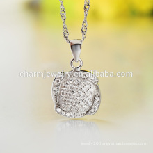 Different Kinds of Beautiful Silver Long Chain Necklace Design for Ladies Wholesale SCR006